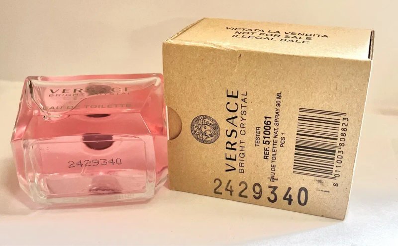 ОРИГІНАЛ Versace Bright Crystal 90мл Версаче Бріт Брайт Крістал 90мл — фото 2