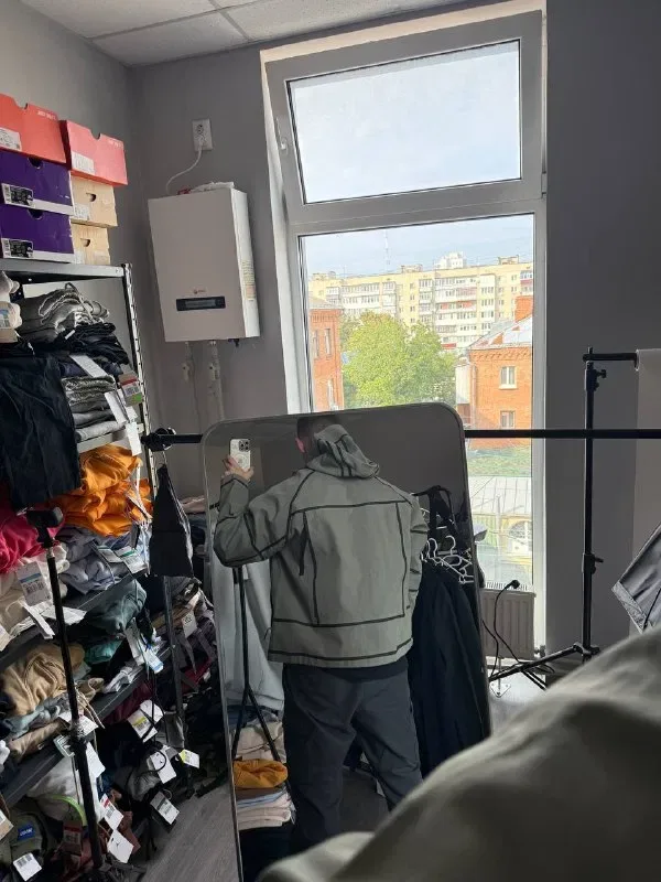 Оригінал! Вітровка Nike Tech Storm-Fit ADV (S, M, L, XL) — фото 2