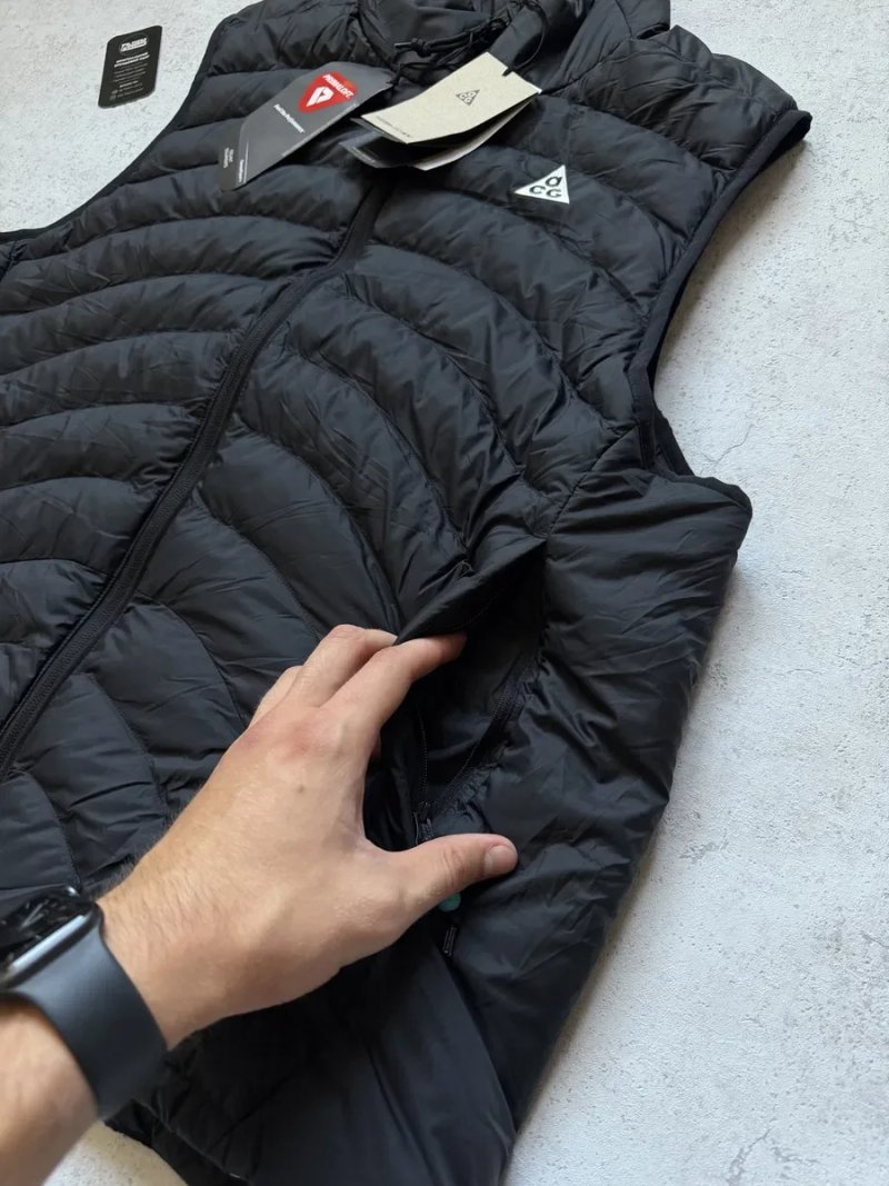 ОРИГІНАЛ! Жилетка Nike Acg lava flow чорна | M L — фото 4