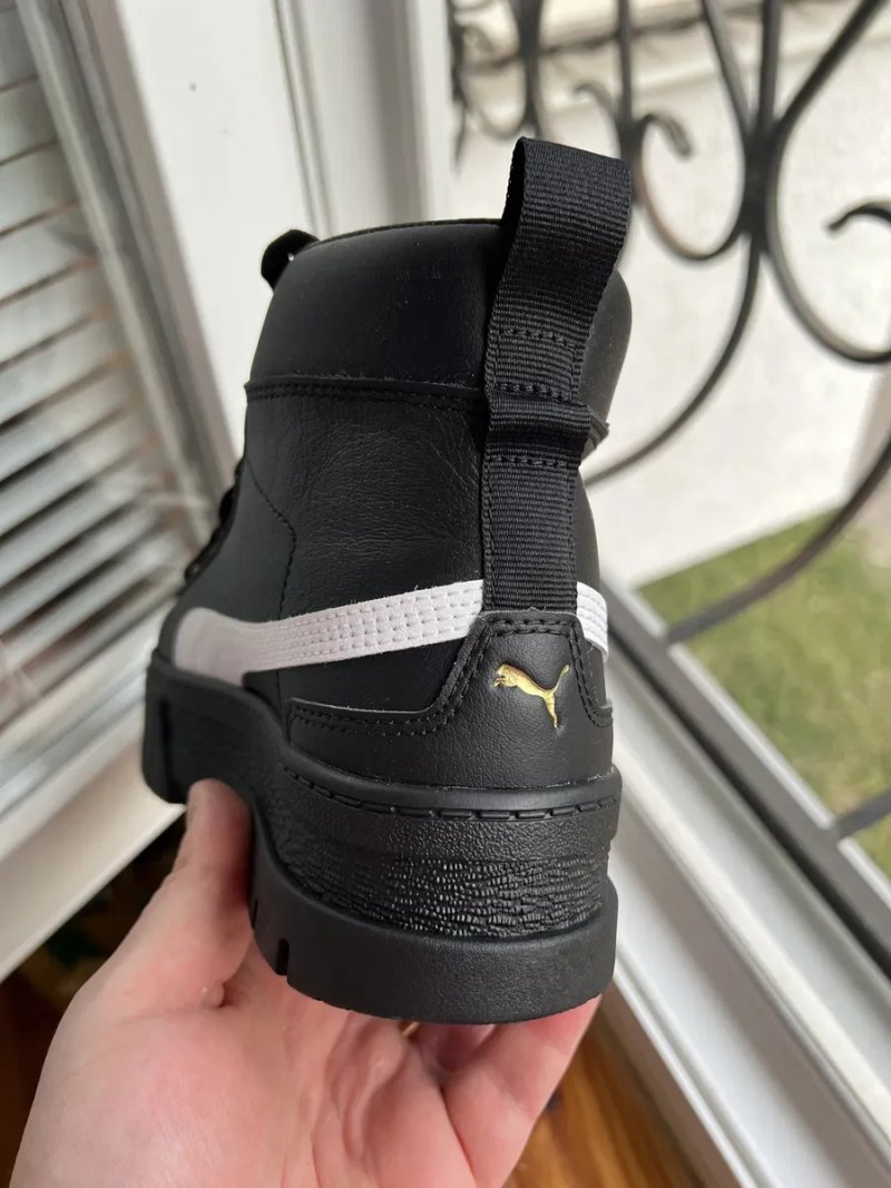 Оригінал! Жіночі шкіряні кеди черевики Puma Mayze — фото 4