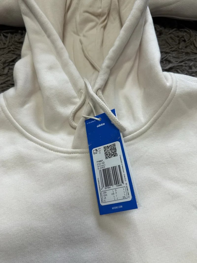 Оригінальна флісова кофта adidas — фото 5
