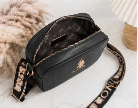 Оригінальна компактна сумка-кросбоді U.S. Polo Assn, повсякденна практична жіноча сумка