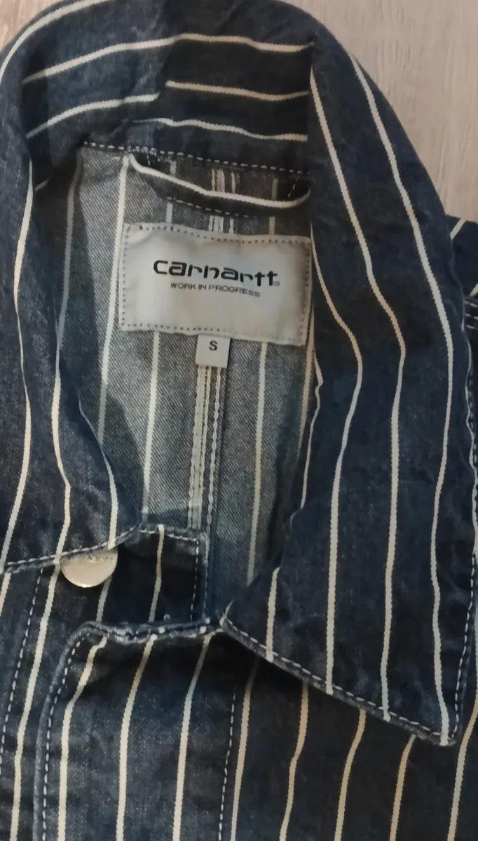 Оригінальна куртка Carhartt WIP Trade Michigan Coat (Hickory Stripe) — фото 3