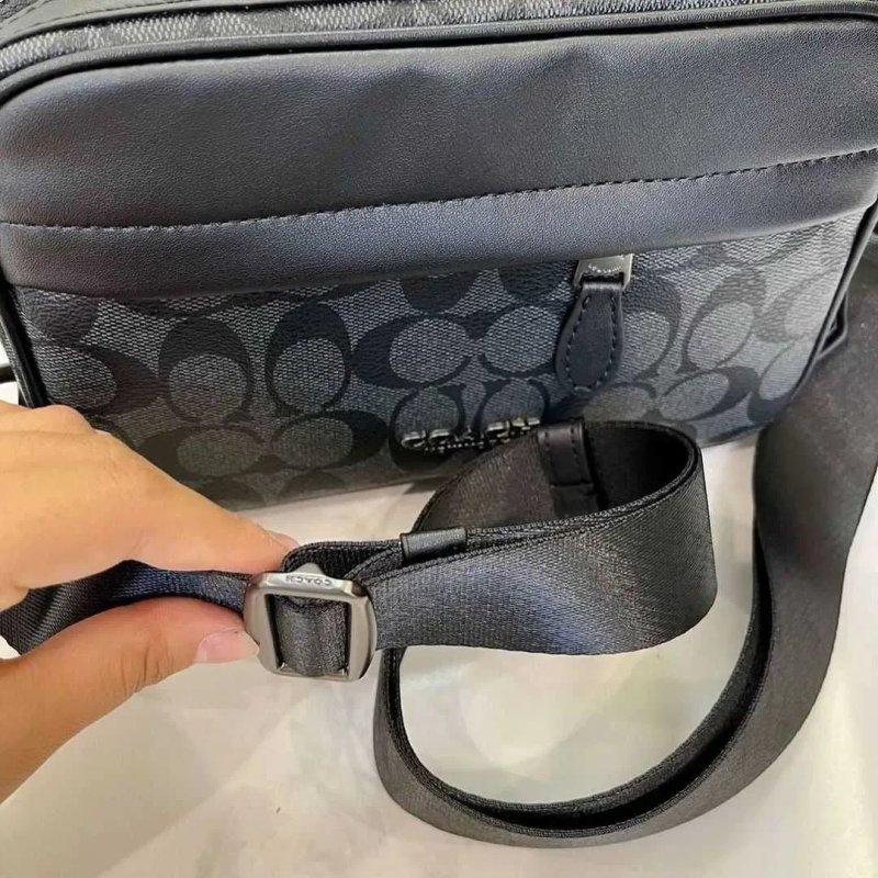 ОРИГИНАЛЬНАЯ Мужская сумка-мессенджер Coach crossbody | Чоловіча сумка — фото 3