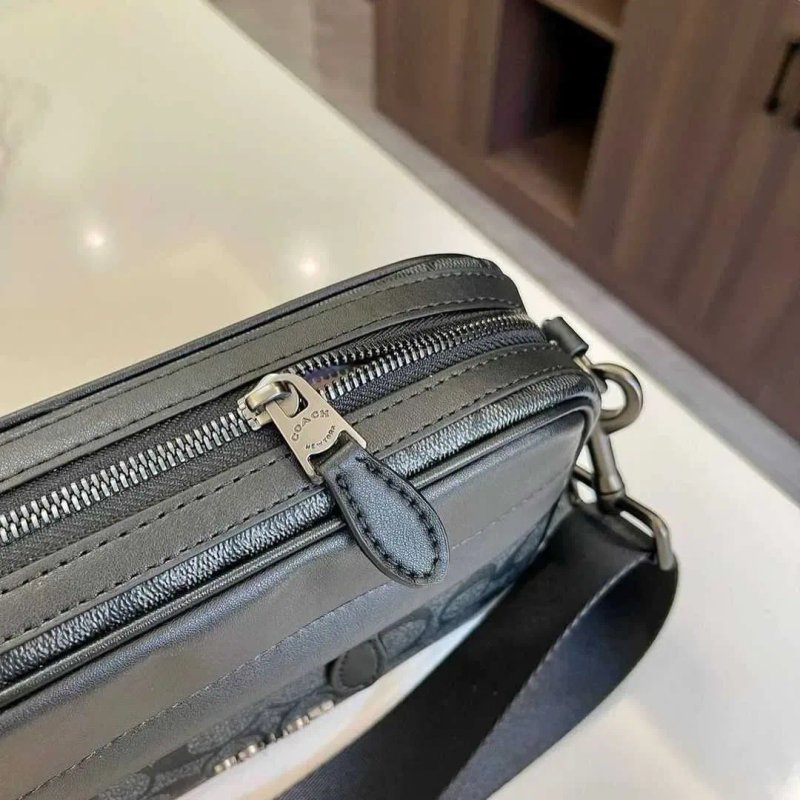 ОРИГИНАЛЬНАЯ Мужская сумка-мессенджер Coach crossbody | Чоловіча сумка — фото 4