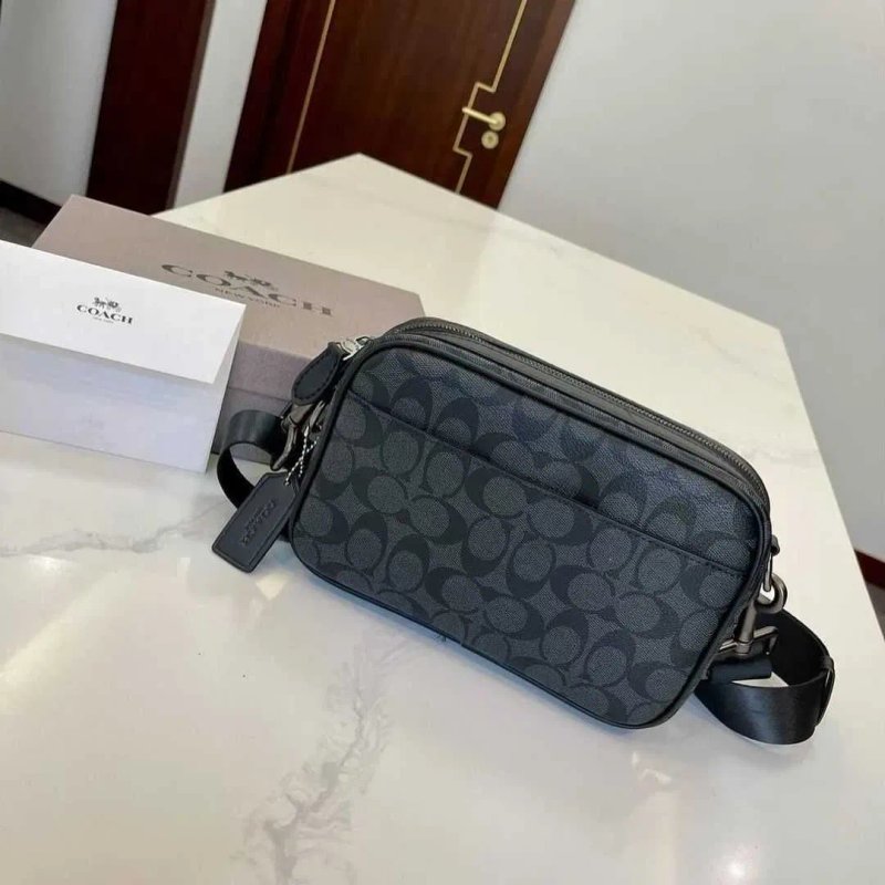 ОРИГИНАЛЬНАЯ Мужская сумка-мессенджер Coach crossbody | Чоловіча сумка — фото 5