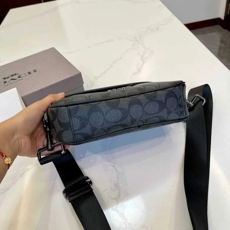 ОРИГИНАЛЬНАЯ Мужская сумка-мессенджер Coach crossbody | Чоловіча сумка — фото 6