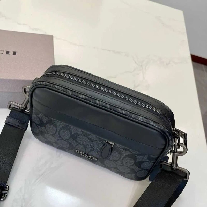 ОРИГИНАЛЬНАЯ Мужская сумка-мессенджер Coach crossbody | Чоловіча сумка — фото 8