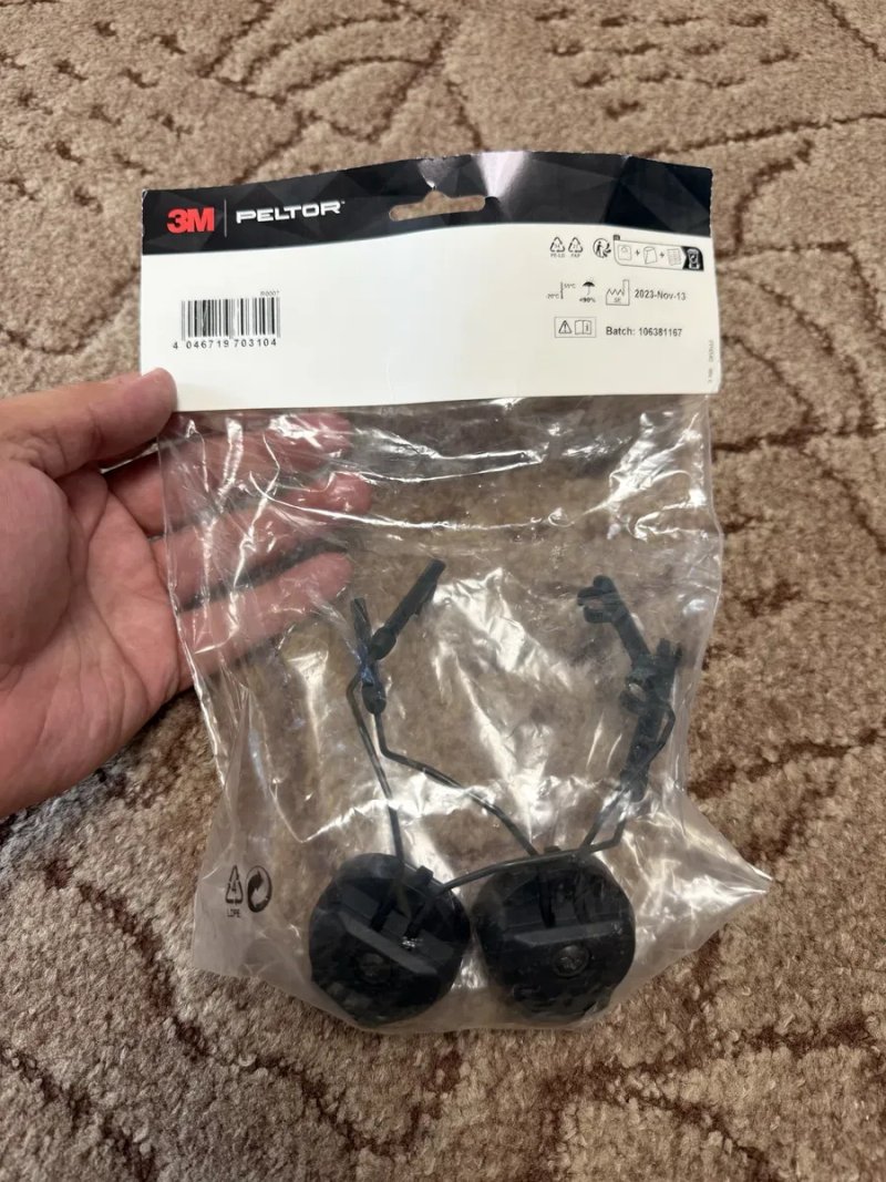 Нові! Активні навушники 3m Peltor ComTac VIII Headband та Neckband, кріплення на шолом — фото 7