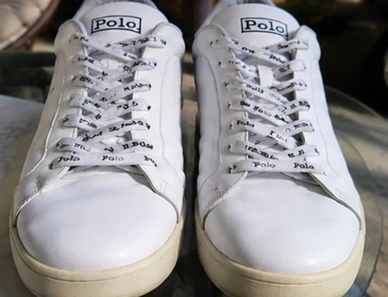 Оригінальні чоловічі кеди Polo Ralph Lauren шкіряні білі, EU 43 — фото 2