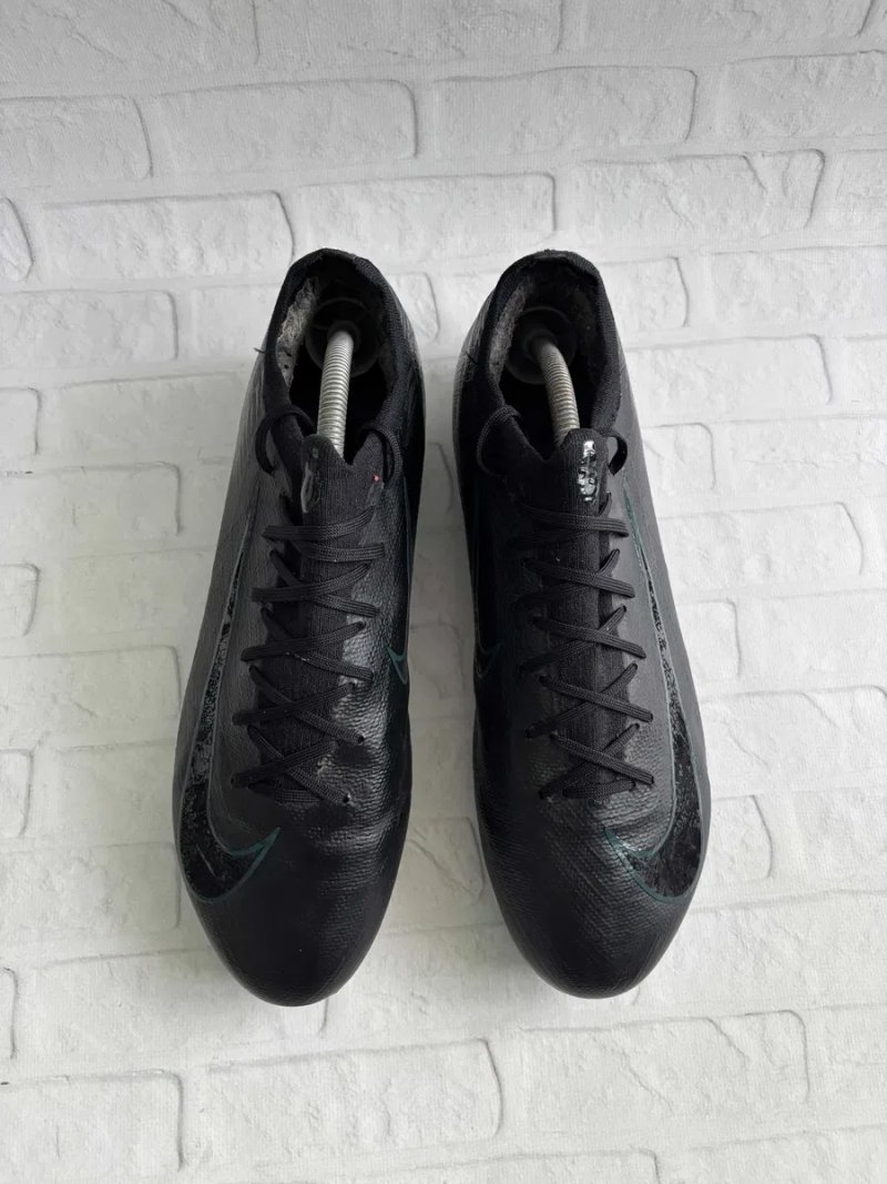 Оригінальні Футбольні Бутси Nike Air Zoom Mercurial Vapor 16 Pro FG Size 45 Розмір Найк Меркуріал Професійні Чорні Чоловічі Копочки Про Профі Оригінал — фото 3