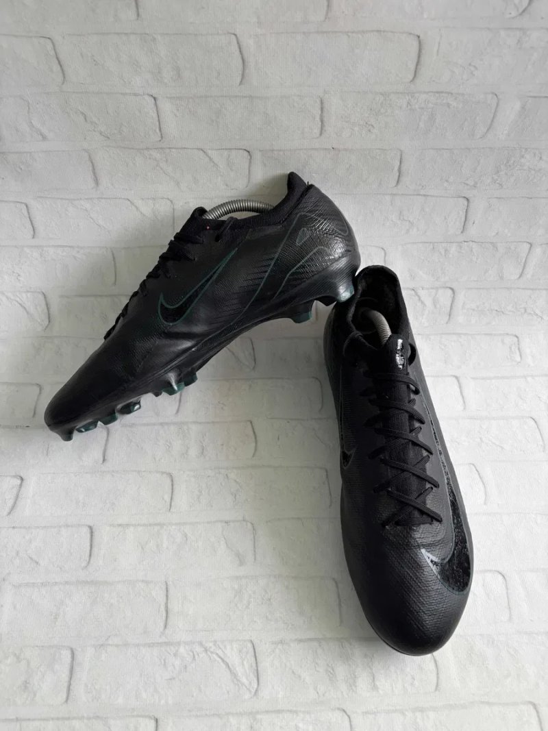 Оригінальні Футбольні Бутси Nike Air Zoom Mercurial Vapor 16 Pro FG Size 45 Розмір Найк Меркуріал Професійні Чорні Чоловічі Копочки Про Профі Оригінал — фото 4