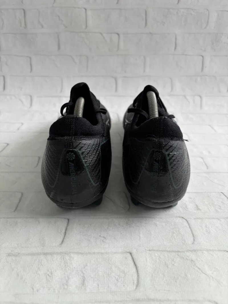 Оригінальні Футбольні Бутси Nike Air Zoom Mercurial Vapor 16 Pro FG Size 45 Розмір Найк Меркуріал Професійні Чорні Чоловічі Копочки Про Профі Оригінал — фото 5