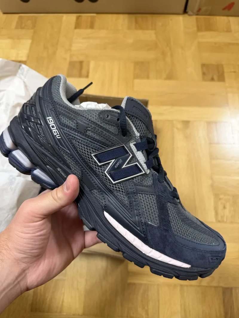 Оригінальні Кросівки чоловічі New Balance 1906 Grey/Blue U1906NVP оригінал 45,5 — фото 2