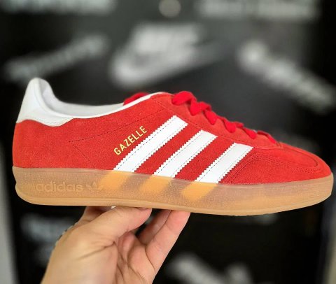 Оригінальні кроссівки Adidas Gazelle Indoor Better Scarlet(Унісекс 41⅓-26см)
