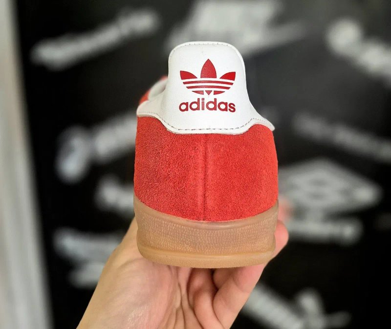 Оригінальні кроссівки Adidas Gazelle Indoor Better Scarlet(Унісекс 41⅓-26см) — фото 4