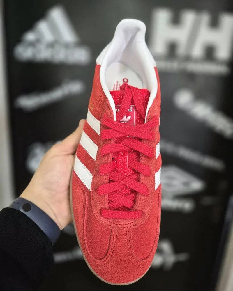 Оригінальні кроссівки Adidas Gazelle Indoor Better Scarlet(Унісекс 41⅓-26см) — фото 5