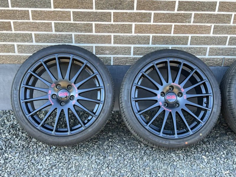 Оригінальні легкі топові титани OZ Racing Superturismo GT R18 225/40 5x112 ET50 8J 7мм 2024 VAG — фото 2