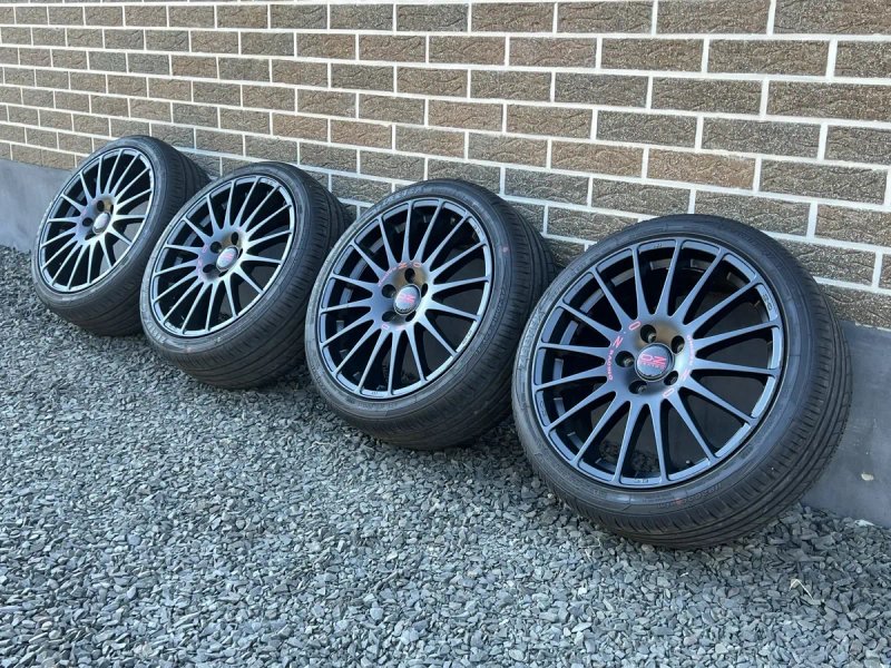 Оригінальні легкі топові титани OZ Racing Superturismo GT R18 225/40 5x112 ET50 8J 7мм 2024 VAG — фото 5