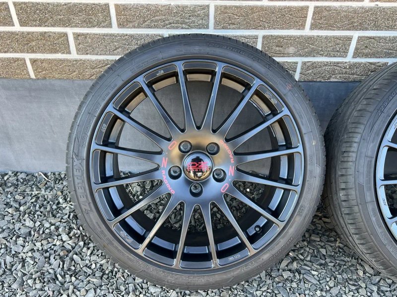 Оригінальні легкі топові титани OZ Racing Superturismo GT R18 225/40 5x112 ET50 8J 7мм 2024 VAG — фото 6