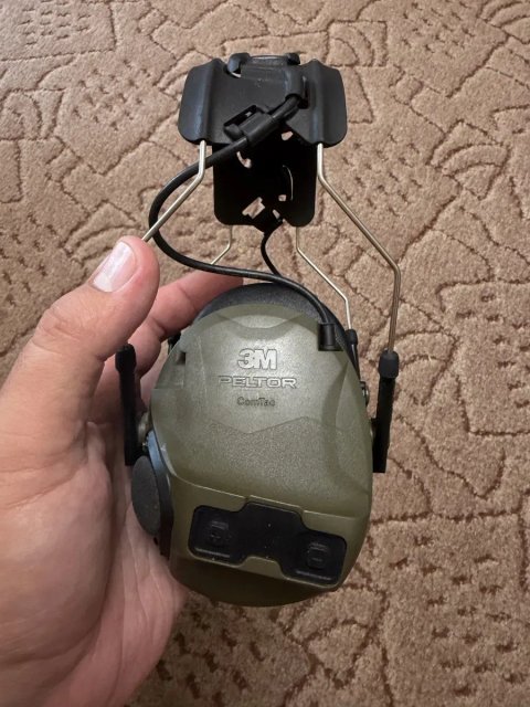 Оригінальні навушники 3m Peltor ComTac VIII Neckband та Headband, нове кріплення на шолом 3m Peltor