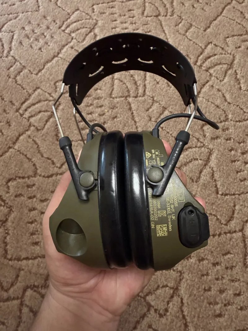 Оригінальні навушники 3m Peltor ComTac VIII Neckband та Headband, нове кріплення на шолом 3m Peltor — фото 3