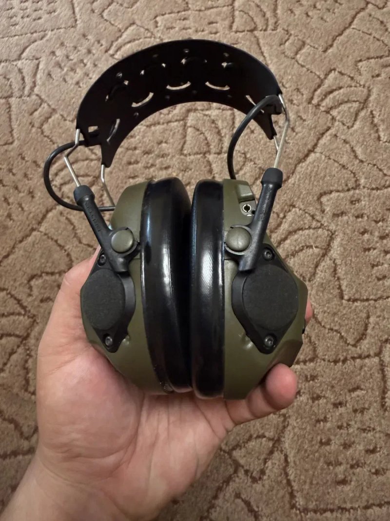 Оригінальні навушники 3m Peltor ComTac VIII Neckband та Headband, нове кріплення на шолом 3m Peltor — фото 4