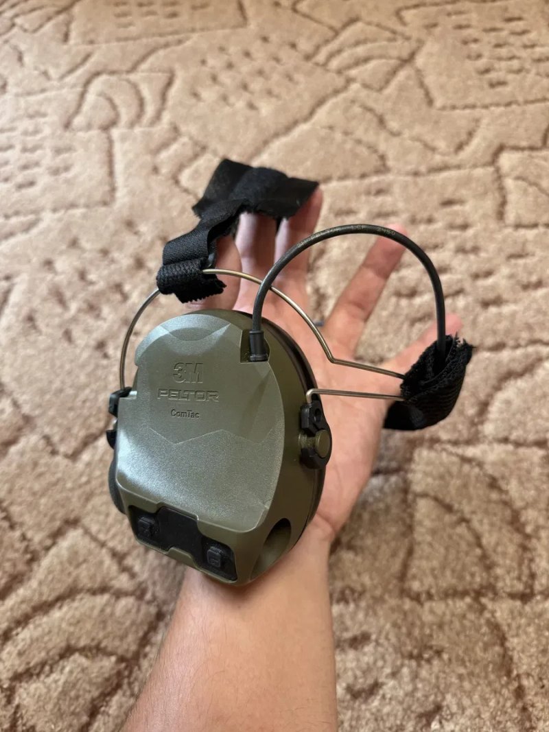 Оригінальні навушники 3m Peltor ComTac VIII Neckband та Headband, нове кріплення на шолом 3m Peltor — фото 5