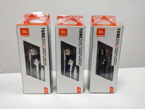 Оригінальні навушники JBL T205 в наявності