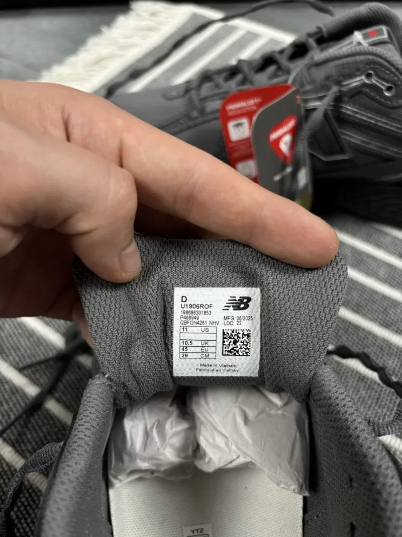 Оригінальні нові кросівки New Balance 1906R Primaloft Grey розмір 45,43 кроссовки мужские — фото 8