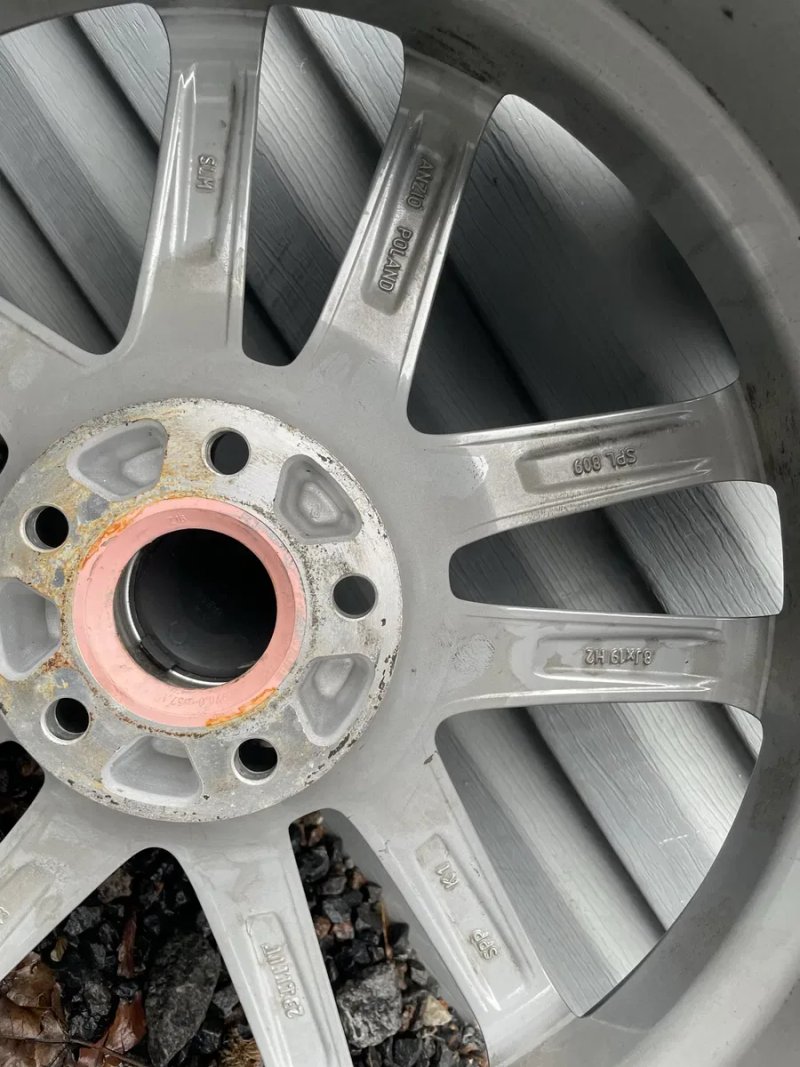 Оригінальні титанові диски 5/112 R19 5*112 19 Volkswagen Audi Mercedes — фото 8