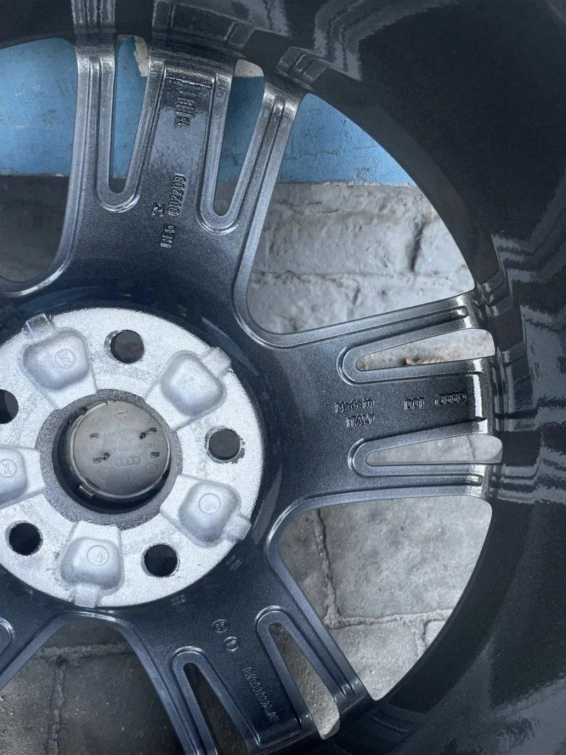 Оригінальні титанові диски Audi 5/112 R18 5*112 18 mercedes volkswagen — фото 7