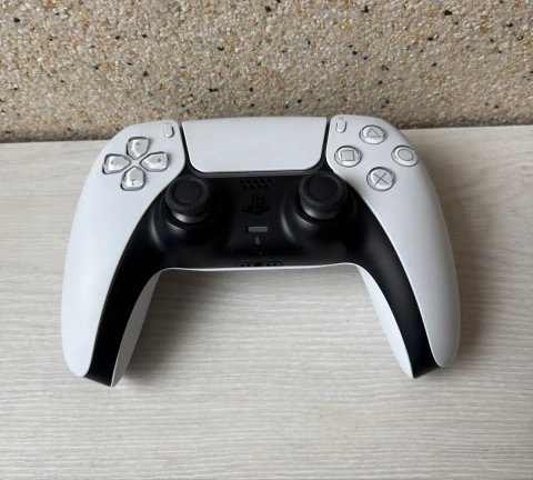 Оригінальний геймпад  Dualsense для PS5 в білому кольорі