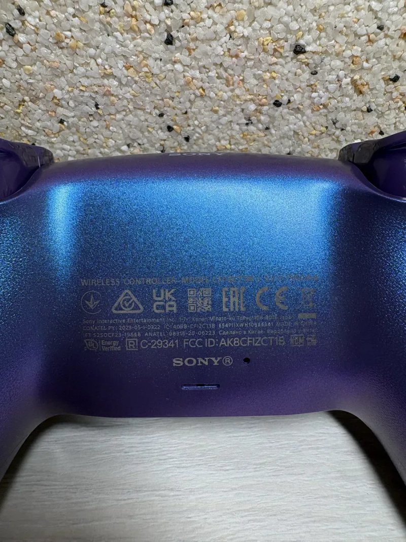 Оригінальний геймпад  Dualsense для PS5 в кольорі  Chroma Indigo — фото 3