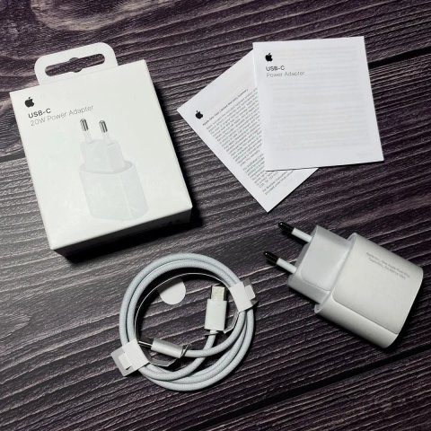 Оригінальний комплект зарядки Apple 20W | Type–C для Айфон 15-17 | OEM