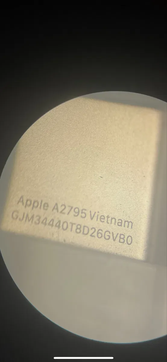 Оригінальний USB-C 60W Charge Cable 1m A2795 MW493AM/A — фото 3
