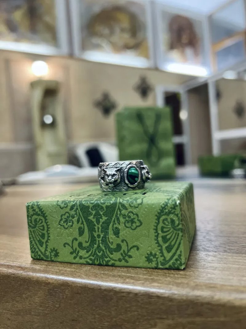 Оригинальное кольцо Gucci Anger Forest Ring — Tiger — фото 3