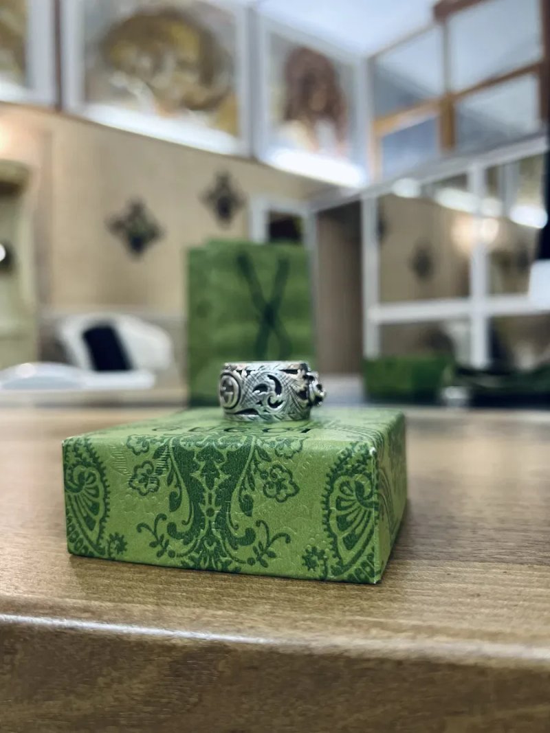 Оригинальное кольцо Gucci Anger Forest Ring — Tiger — фото 4