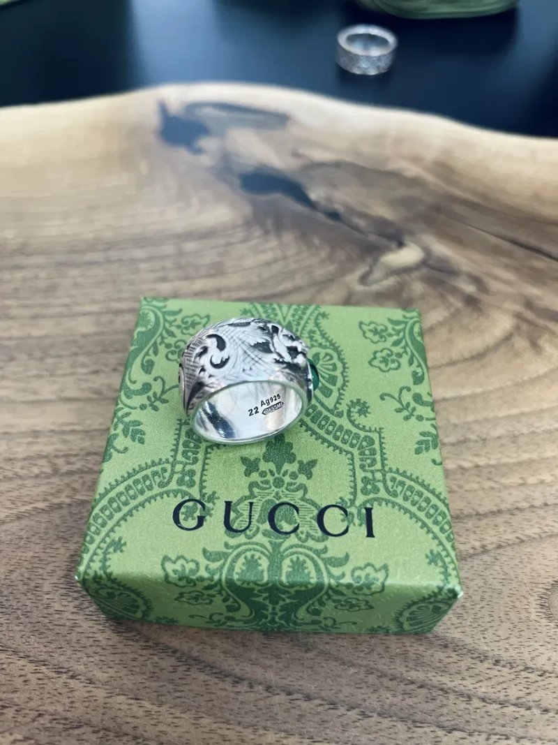Оригинальное кольцо Gucci Anger Forest Ring — Tiger — фото 8