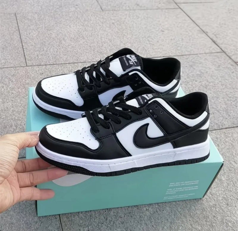 Осінній мега  розпродаж!!! Nike Dunk Low Black White Panda — фото 2