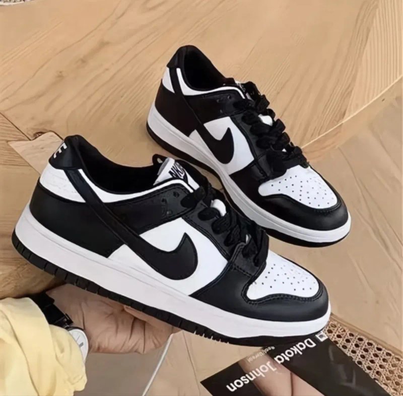 Осінній мега  розпродаж!!! Nike Dunk Low Black White Panda — фото 3