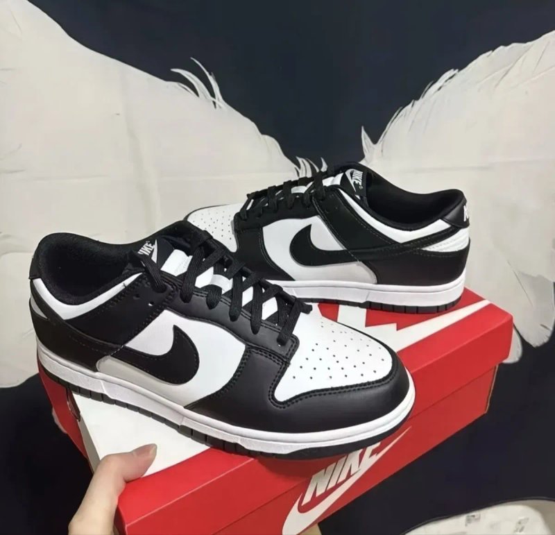 Осінній мега  розпродаж!!! Nike Dunk Low Black White Panda — фото 4