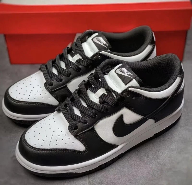 Осінній мега  розпродаж!!! Nike Dunk Low Black White Panda — фото 5