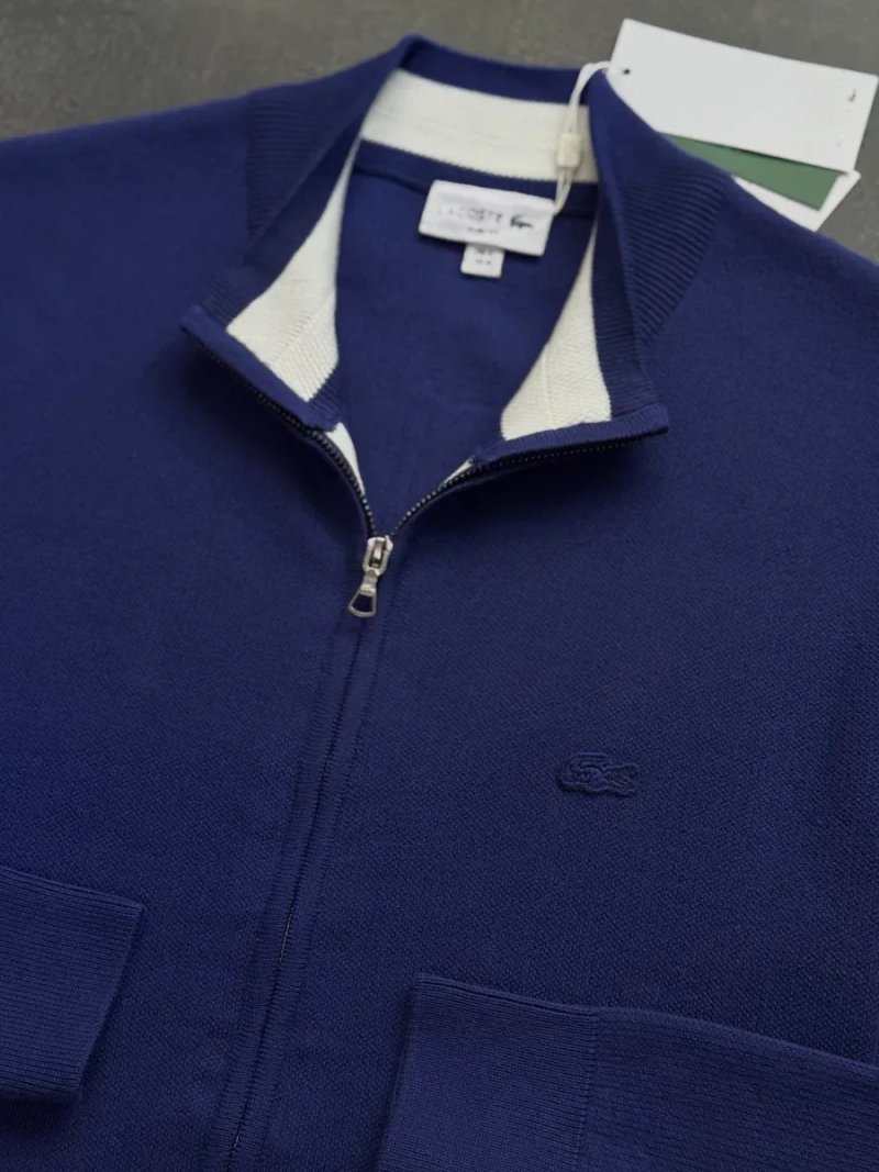 ОСТАНІЙ РОЗМІР Lacoste zip светр оригінал ФОП — фото 2