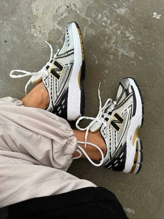 ‼️Останні 37/38/39/40/41 Розміри‼️Кроссовки New Balance 1906R White Gold Silver/Кросівки Нью Беланс/NB — фото 4