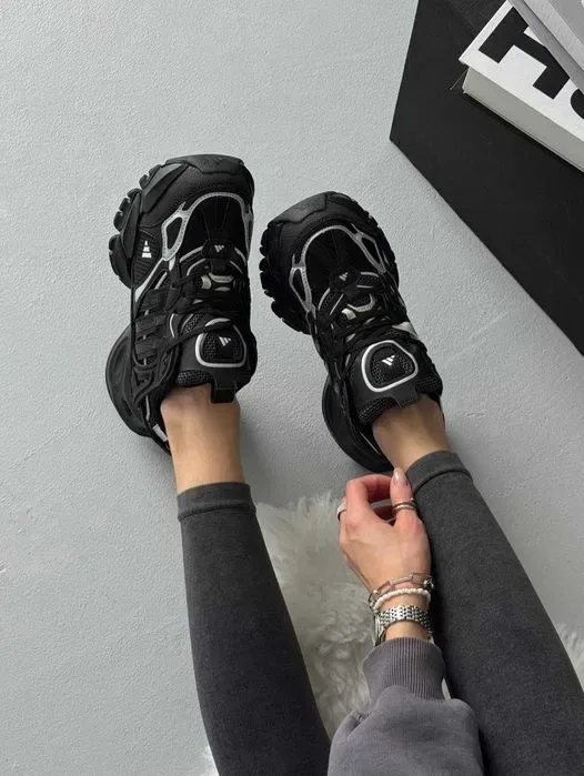 ‼️Останні Розміри‼️Кроссовки Adidas Vento XLG Runner Deluxe Black/Кросівки Жіночі Адідас Венто — фото 4