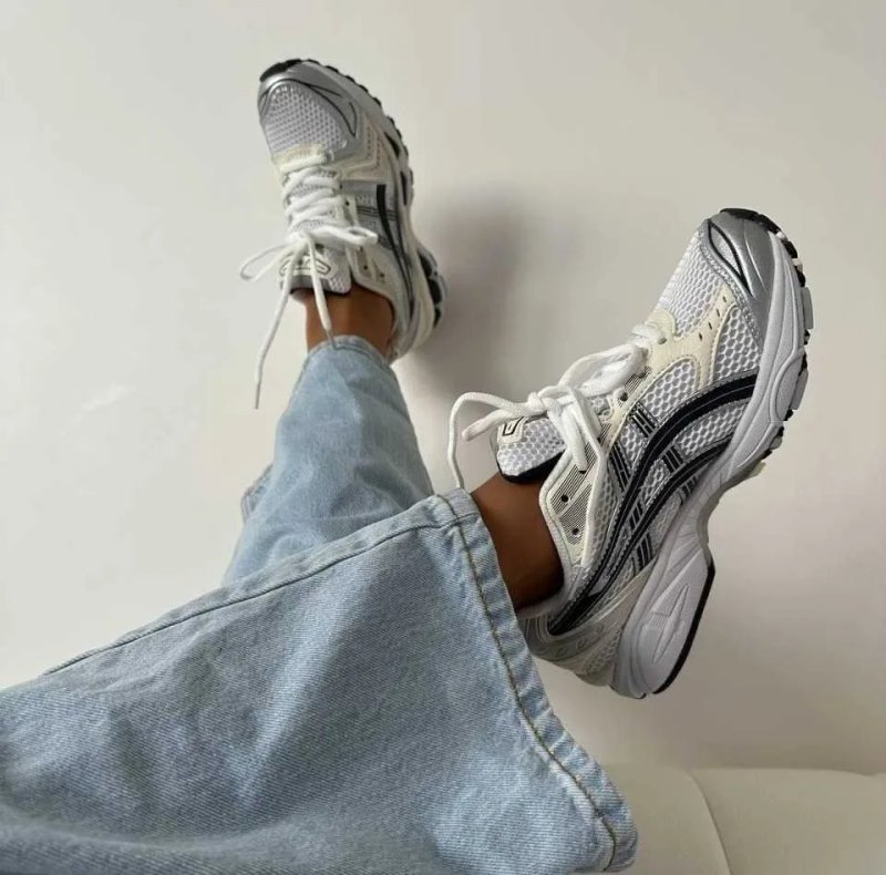 ‼️Останні Розміри‼️Кроссовки  Asics Gel-Kayano14 White Midnight / Жіночі Кросівки Асікс — фото 2