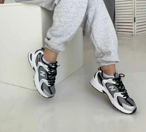 ‼️Останні Розміри‼️Кроссовки New Balance 530 Black/White /Кросівки NB /Жіночі Нью Беланс
