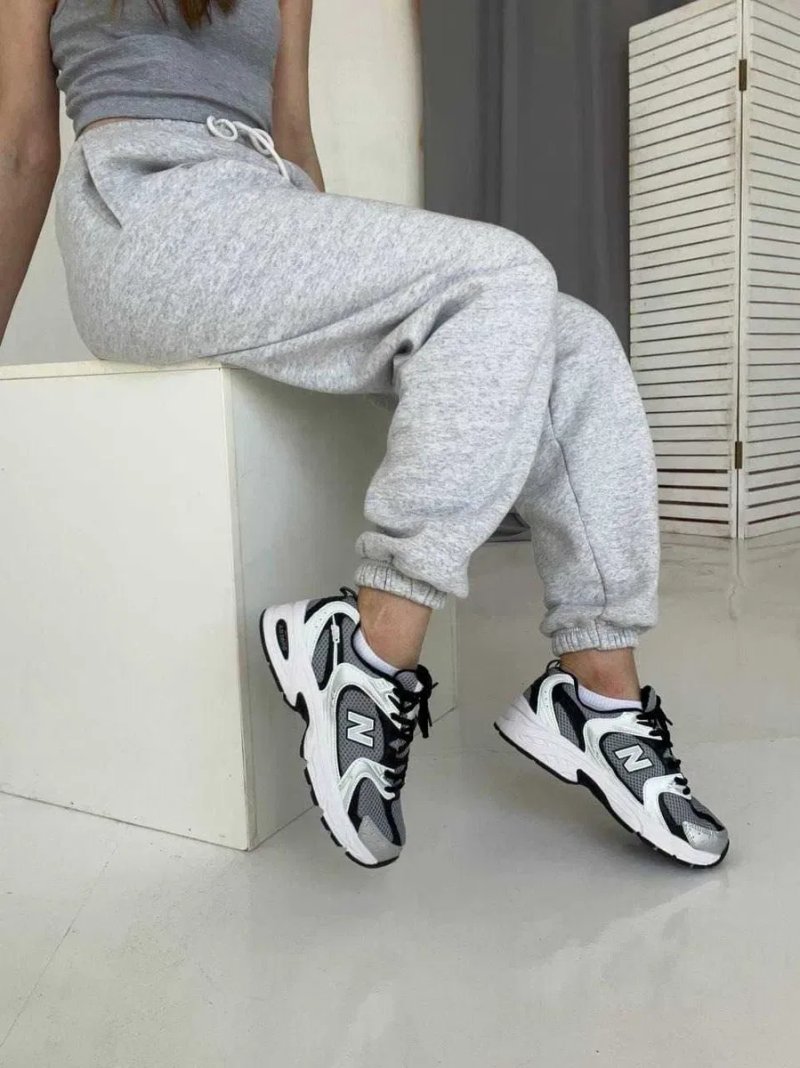 ‼️Останні Розміри‼️Кроссовки New Balance 530 Black/White /Кросівки NB /Жіночі Нью Беланс — фото 2