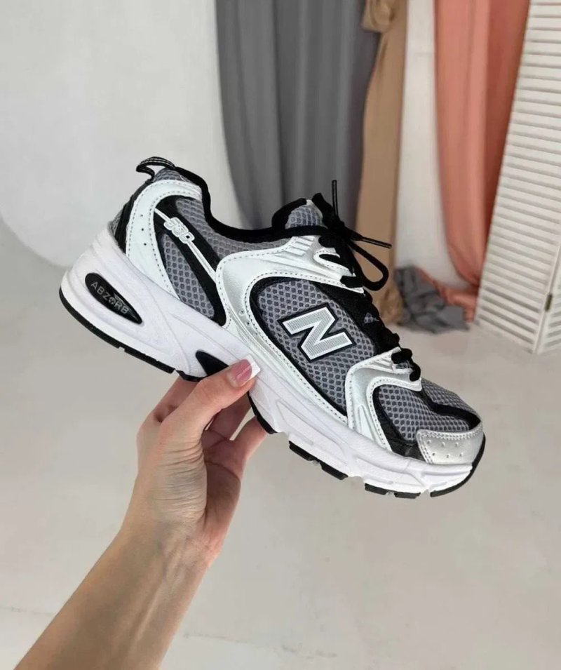 ‼️Останні Розміри‼️Кроссовки New Balance 530 Black/White /Кросівки NB /Жіночі Нью Беланс — фото 4